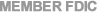 Member FDIC